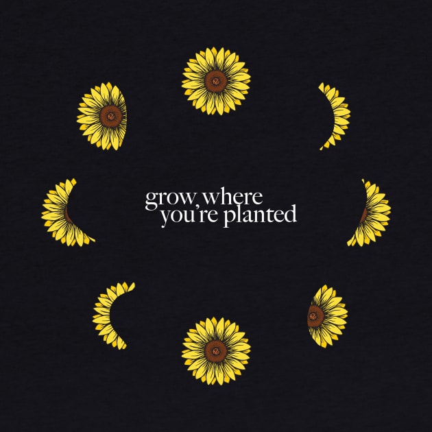 Sunflower Moon Phase by whatabouthayley